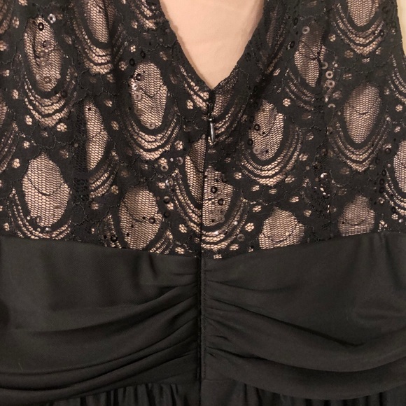 Black JH Evening A-line Dress US size 12 - Picture 8 of 15